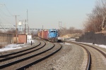 Photographs of trains on the Camden Running Tracks and around Pavonia