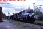 CSX coal train V880 at Thorofare (West Deptford) NJ