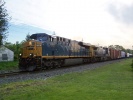 WPCA-11X southbound with ES44DC #701 on May 18, 2008.