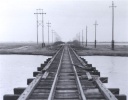 Turtle Creek Bridge shown in 1973. Don Wentzel photograph.