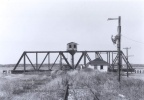A 1990 Don Wentzel photograph of Crook Horn Moveable Bridge. 