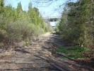 The Ocean City Branch underneath the Garden State Parkway in April 2006. Photo by Thomas Duke.