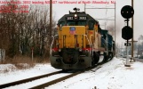 NS 507 northbound with a UP leader in 2003.  By Tom Duke.