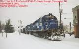 CA-11 northbound at Gloucester City in 2002.  By Mike DiMunno.