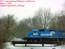 CA-11 approaching Gibbstown in 2003.  By Jeff Kiger.
