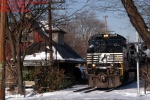 NS 502 at Haddon Heights in 2004.  By Curt Hudson.