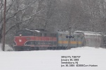 SRNJ operating between Swedesboro and Woodstown in 2005.  By Curt Hudson.