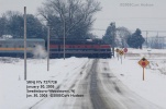 SRNJ operating between Swedesboro and Woodstown in 2005.  By Curt Hudson.