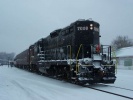 PRR 7000 at Tuckahoe, NJ on Dec 19, 2009. Photo by Thomas Duke.