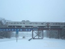 PRSL RDC M-410 at Woodbine, NJ on Jan 31, 2010. Photo by Thomas Duke.