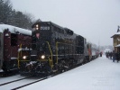 PRR 7000 at Tuckahoe, NJ on Jan 31, 2010. Photo by Thomas Duke.