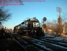 PA-40 reversing down the Vineland, towards the Woodbury storage yard.
