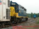 PA-40 making switching moves at Woodbury, NJ.