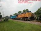 CA-51 with Union Pacific lead engine at Oaklyn, NJ.