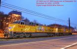 Union Pacific units laying over at Deepwater, NJ.