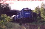 PA-40 switching the lower yard, Woodbury Heights NJ.