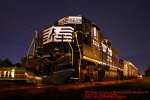 NS Geometry Train laying over on Magnolia Siding, Magnolia NJ.