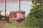 SRNJ #100 working on the Port Industrial Track, Salem NJ.