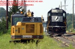 NS 3013 beside MOW equipment on Magnolia Siding, Magnolia NJ.
