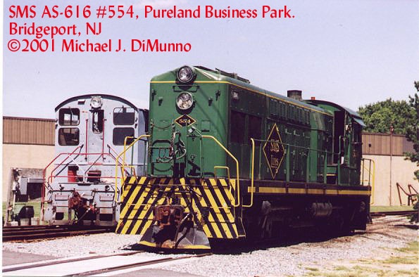 SMS Locomotives at Pureland Industrial Park.
