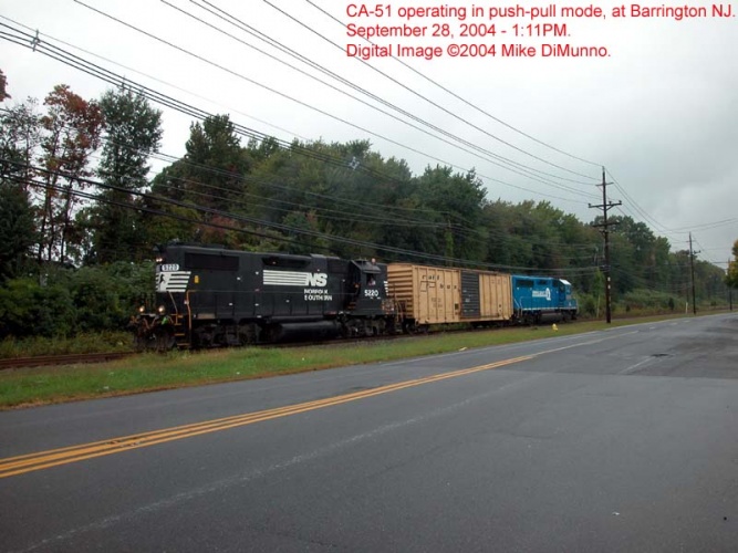 CA-51 operating push-pull at Barrington NJ.