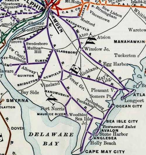 WJ&S System Map