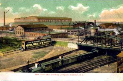 New York Ship Yard in Camden in the 1910s