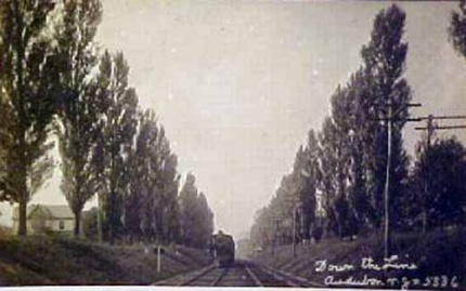 Down the line in Audobon about 1912