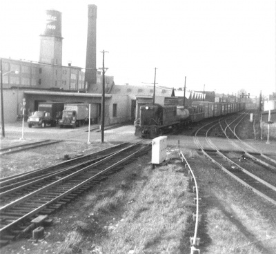 19A arriving at Brown tower.